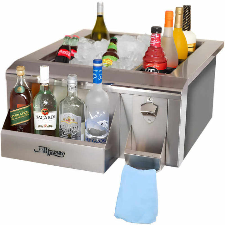 Alfresco 24-Inch Versa Bartender & Sink System - AGBC-24 outdoor kitchen empire