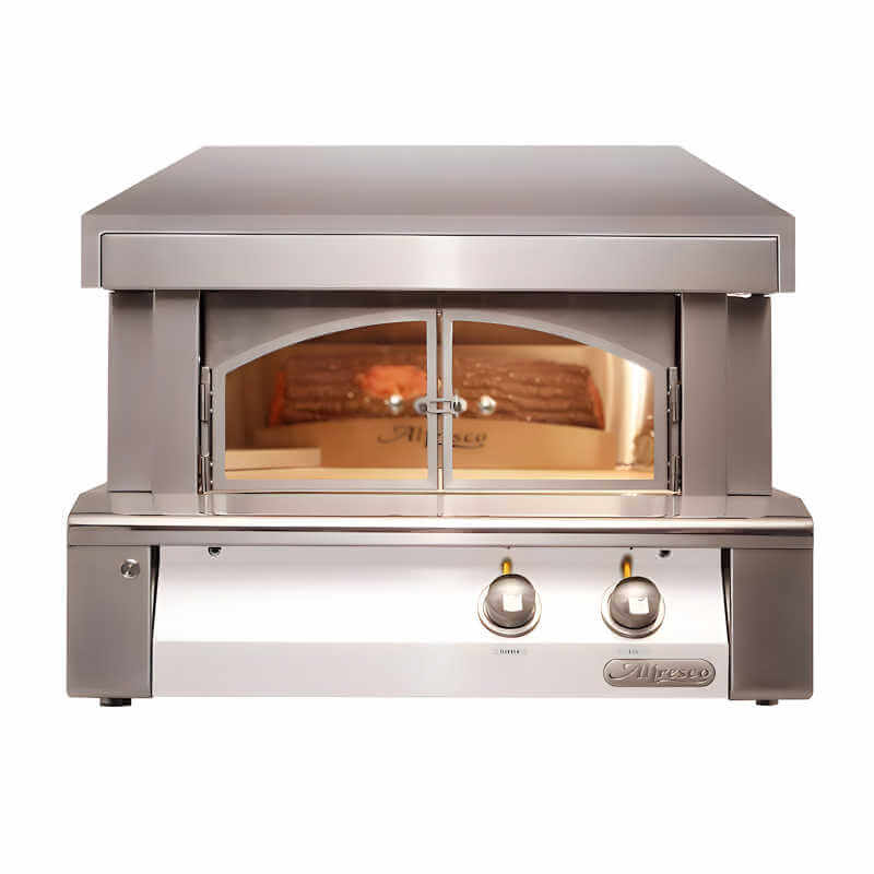 Alfresco 30-Inch Built-in Outdoor Pizza Oven Plus  - Axe-PZA-BI outdoor kitchen empire