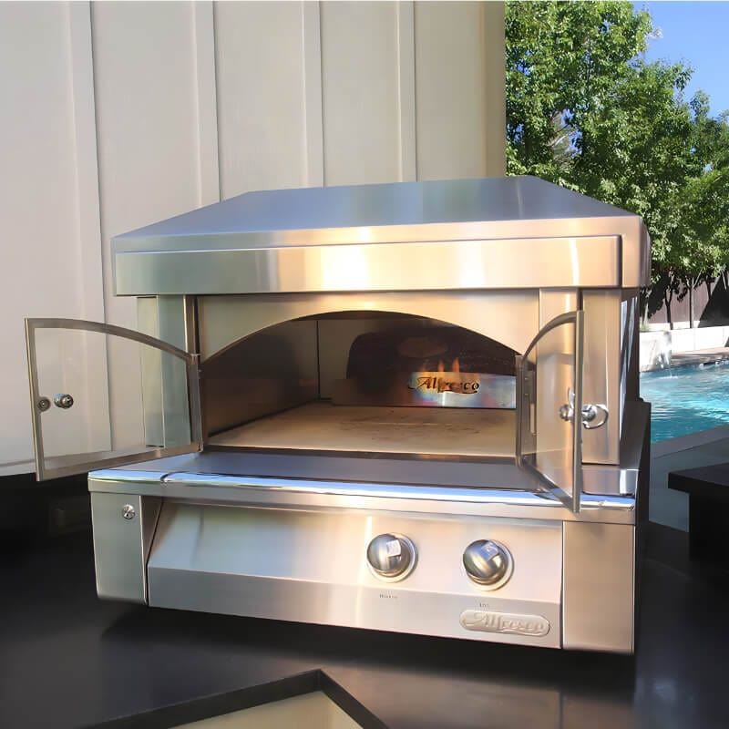 Alfresco 30-Inch Countertop Outdoor Pizza Oven - AXE-PZA outdoor kitchen empire