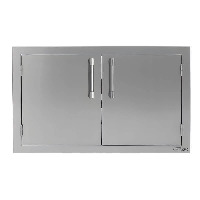 Alfresco 30 Inch Stainless Steel Double Access Door - AXE-30 outdoor kitchen empire