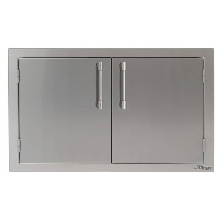 Alfresco 30 Inch Stainless Steel Double Access Door - AXE-30 outdoor kitchen empire