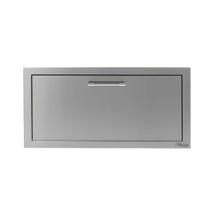 Alfresco 30-Inch VersaPower Stainless Steel Soft-Close Single Drawer - AXE-30DR-SC outdoor kitchen empire