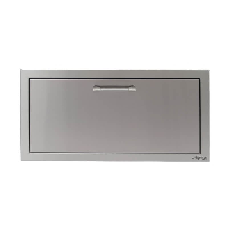 Alfresco 30-Inch VersaPower Stainless Steel Soft-Close Single Drawer - AXE-30DR-SC outdoor kitchen empire