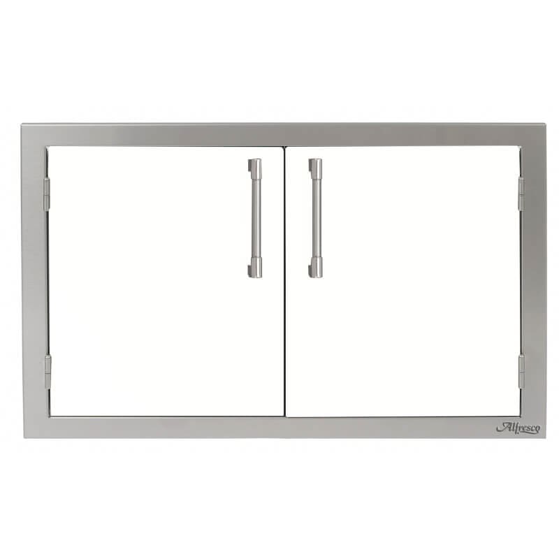 Alfresco 36 Inch Stainless Steel Double Sided Access Door - AXE-36 outdoor kitchen empire