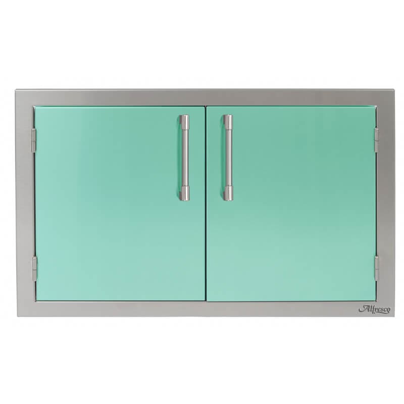 Alfresco 36 Inch Stainless Steel Double Sided Access Door - AXE-36 outdoor kitchen empire