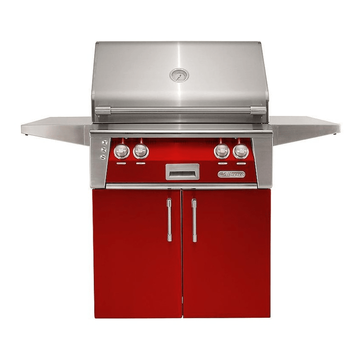 Alfresco ALXE 30-Inch Freestanding Gas Grill with Sear Zone and Rotisserie - ALXE-30SZC outdoor kitchen empire