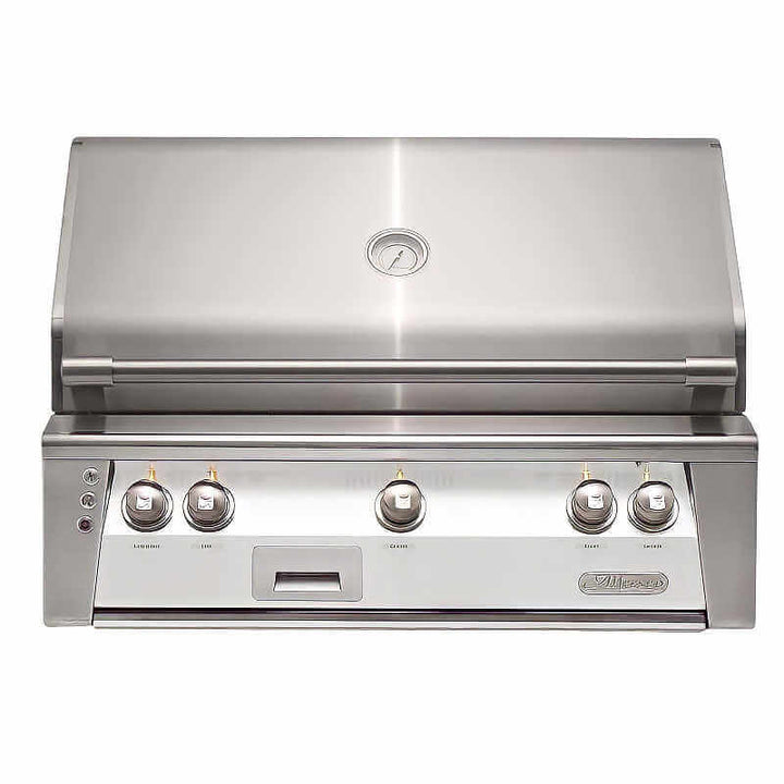 Alfresco ALXE 36-Inch Built-In Gas Grill With Rotisserie - ALXE-36 outdoor kitchen empire