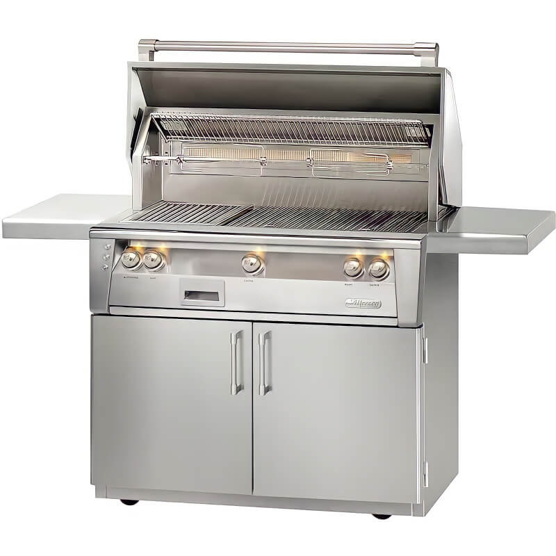 Alfresco ALXE 42-Inch Freestanding Gas Grill With Rotisserie - ALXE-42C outdoor kitchen empire