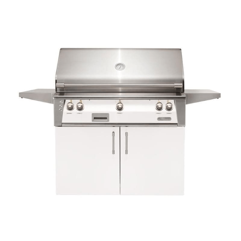 Alfresco ALXE 42-Inch Freestanding Gas Grill With Sear Zone And Rotisserie - ALXE-42SZC outdoor kitchen empire