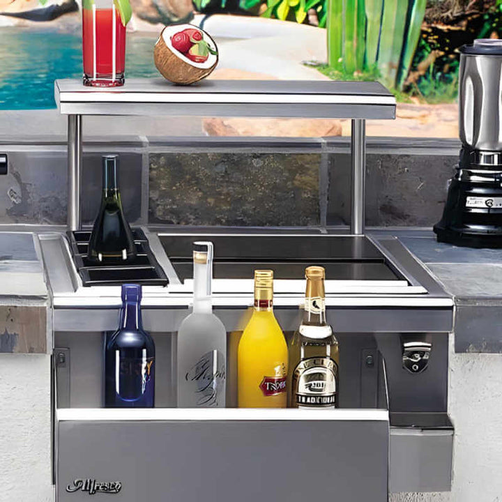 Alfresco Display Shelf For 30-Inch Main Sink System - DS outdoor kitchen empire