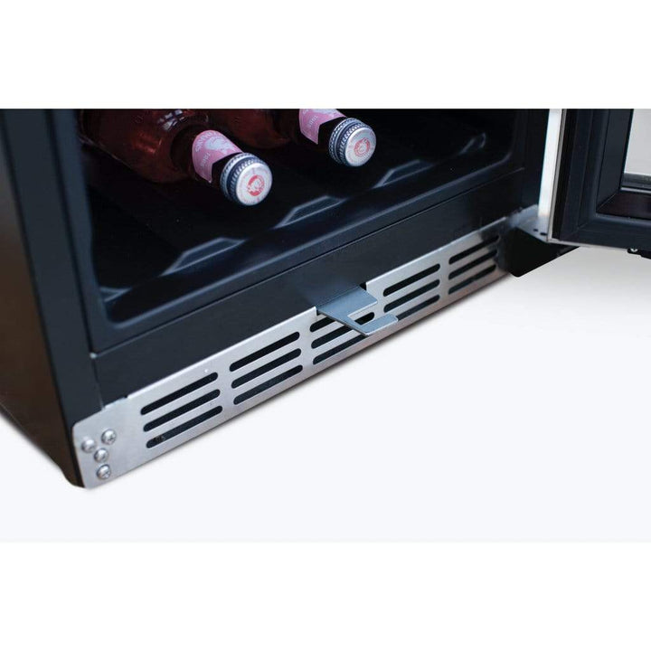 American Made Grills AMG 15" 3.2c Outdoor Rated Refrigerator SSRFR-15S outdoor kitchen empire