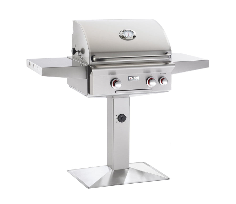 AOG  American Outdoor Grill T Series 24" Post Mount with Base Grill 24NPT outdoor kitchen empire