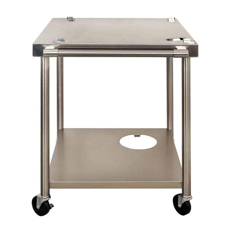 Artisan 30 inch Freestanding Stainless Steel Pizza Cart AXE-PZA-CART-01 outdoor kitchen empire