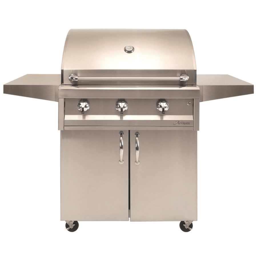 Artisan 32-Inch 3-Burner American Eagle Freestanding Gas Grill (AAEP-32C-NG/LP) outdoor kitchen empire