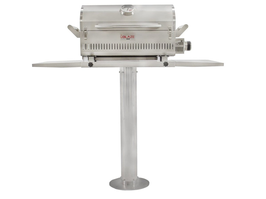 Blaze 10″ Pedestal for the Marine Grade Portable Grill Blz-Prtped-Mg10 outdoor kitchen empire