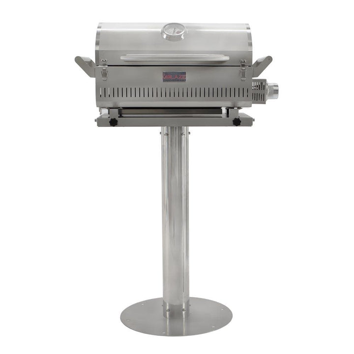 Blaze 17" Pedestal For Portable Grill-Blz-Prtped-17 outdoor kitchen empire