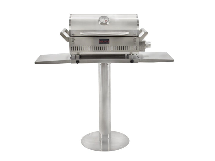 Blaze 17" Pedestal For Portable Grill-Blz-Prtped-17 outdoor kitchen empire