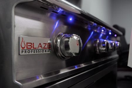 Blaze Blue LED Light Kit for 5 Burner LTE Grill BLZ‐5LTELED‐BLUE outdoor kitchen empire