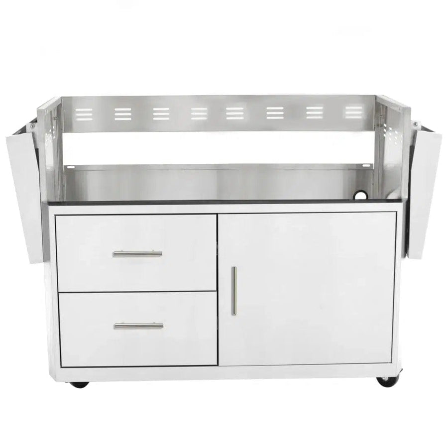 Blaze Grill Cart for 44" Professional LUX 4-Burner Grill With Soft Close Hinges & Lights BLZ‐4PRO‐CART‐LTSC outdoor kitchen empire