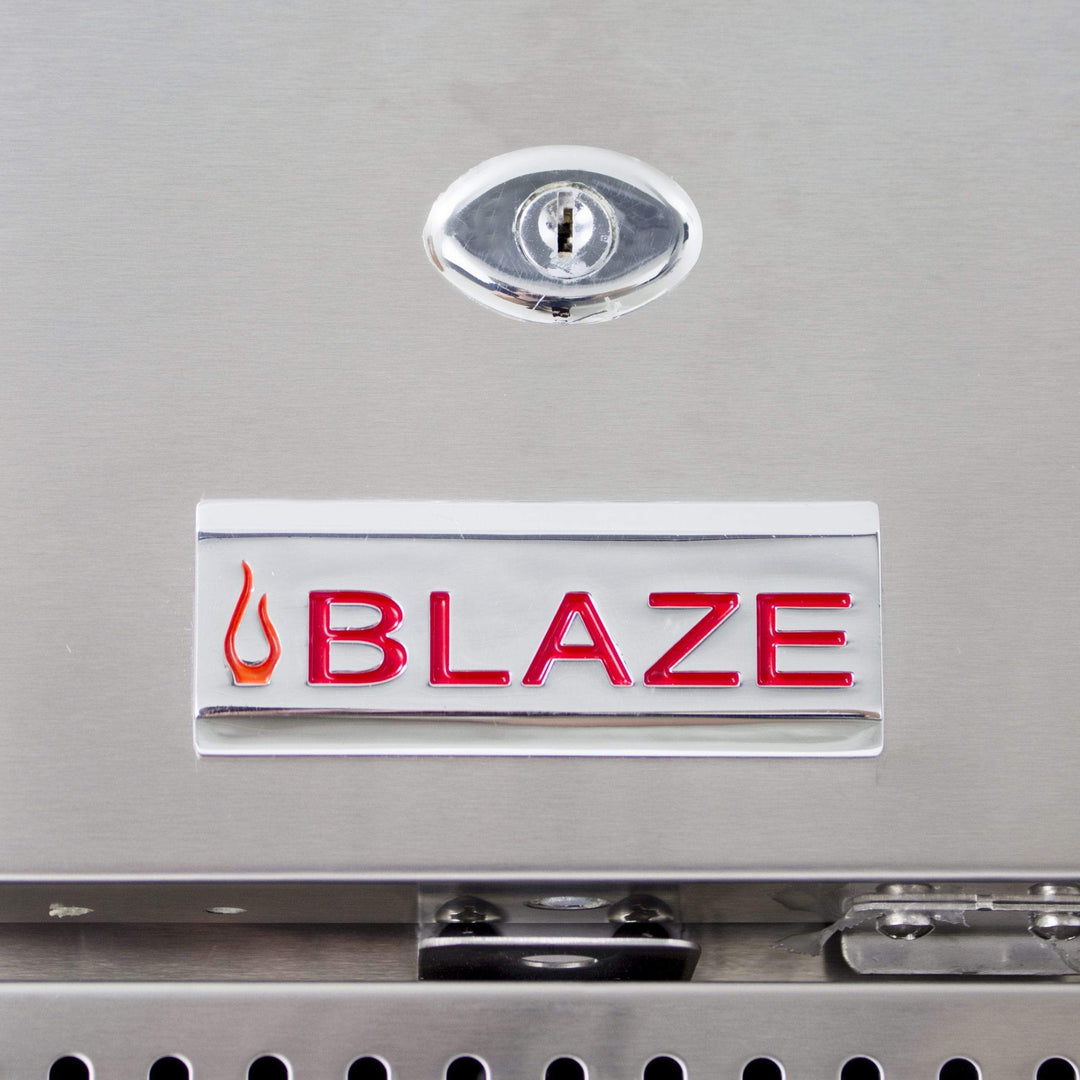 Blaze Outdoor Rated Stainless 24” Refrigerator BLZ-SSRF-50DH outdoor kitchen empire