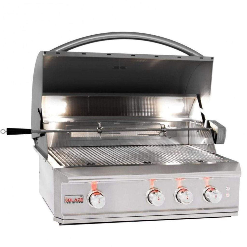 Blaze Professional LUX 34-Inch 3 Burner Built-In Gas Grill BLZ-3PRO outdoor kitchen empire