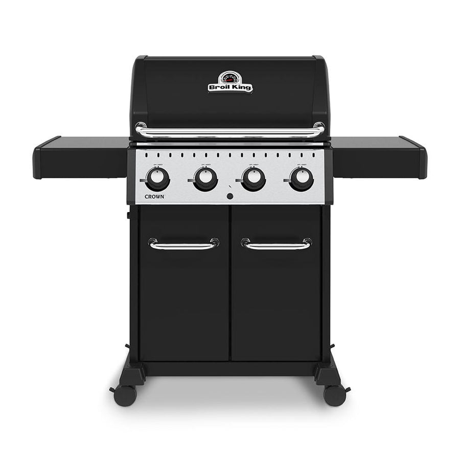 Broil King Crownâ„¢ 420 Gas Grill with 4 Stainless Steel Dual-Tube Burners outdoor kitchen empire