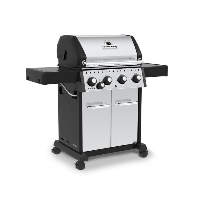 Broil King Crownâ„¢ S 440 Gas Grill with 4 Stainless Steel Dual-Tube Burners outdoor kitchen empire