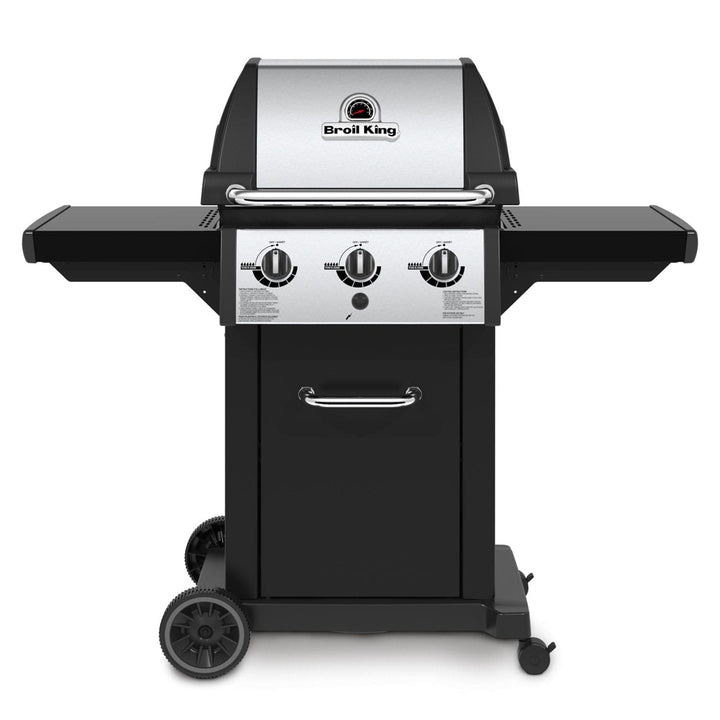 Broil King Monarchâ„¢ 320 Gas Grill with 3 Stainless Steel Dual-Tubeâ„¢ Burners outdoor kitchen empire