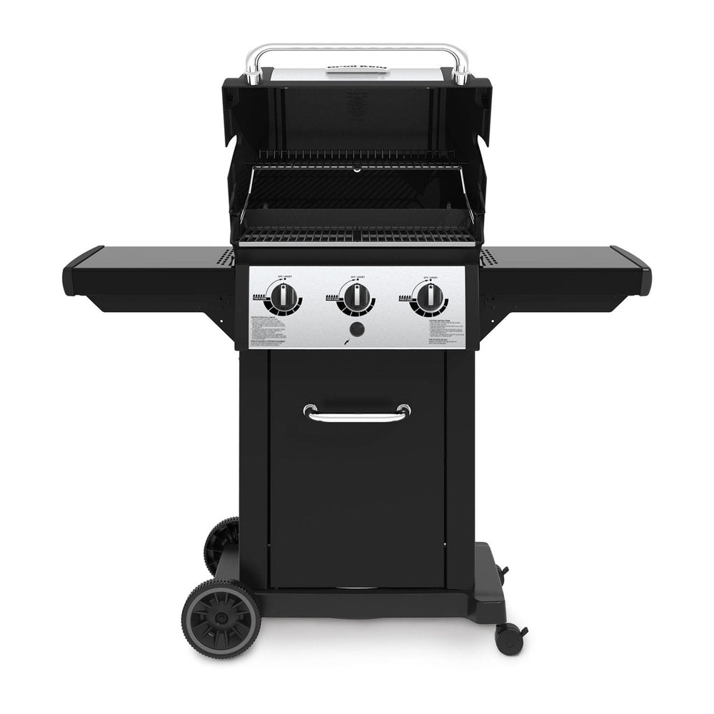 Broil King Monarchâ„¢ 320 Gas Grill with 3 Stainless Steel Dual-Tubeâ„¢ Burners outdoor kitchen empire