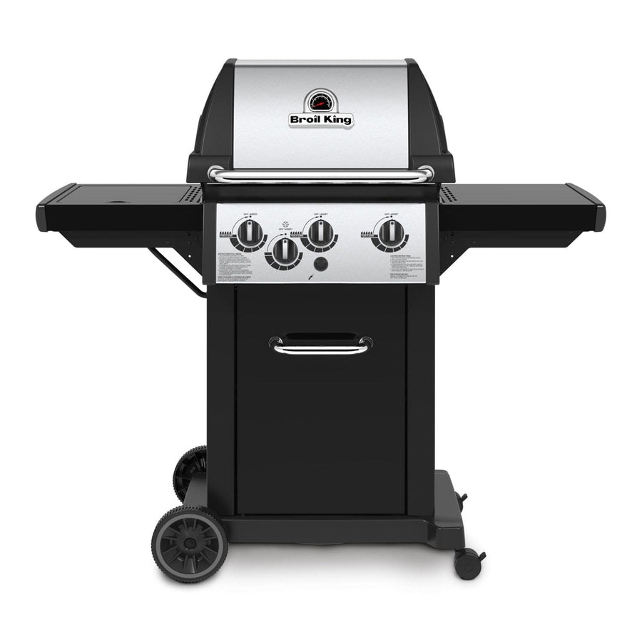 Broil King Monarchâ„¢ 340 Gas Grill with 3 Stainless Steel Dual-Tubeâ„¢ Burners outdoor kitchen empire