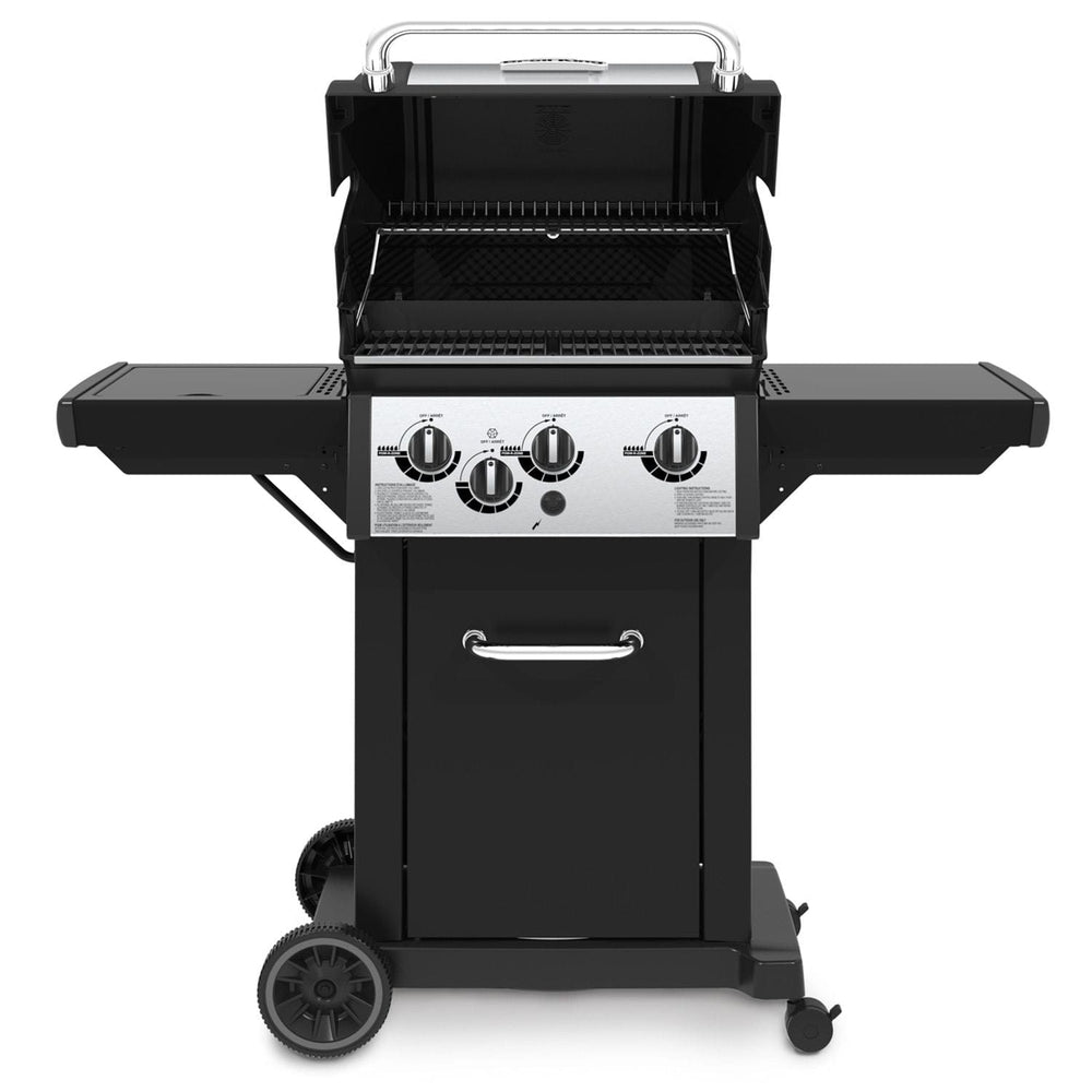 Broil King Monarchâ„¢ 340 Gas Grill with 3 Stainless Steel Dual-Tubeâ„¢ Burners outdoor kitchen empire