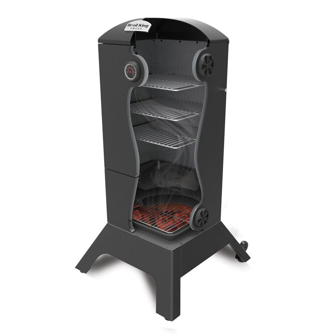 Broil King Vertical Charcoal Smoker Cabinet 923610 outdoor kitchen empire