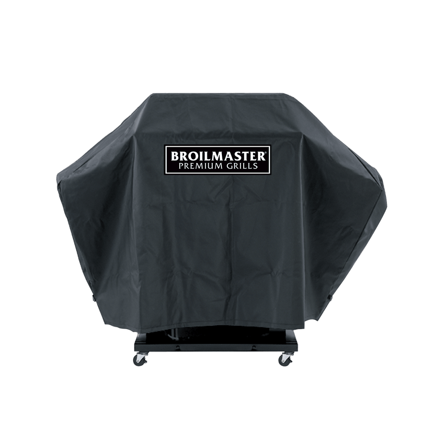 Broilmaster Full Black Length Cover for Grills With 2 Side Shelves DPA110 outdoor kitchen empire