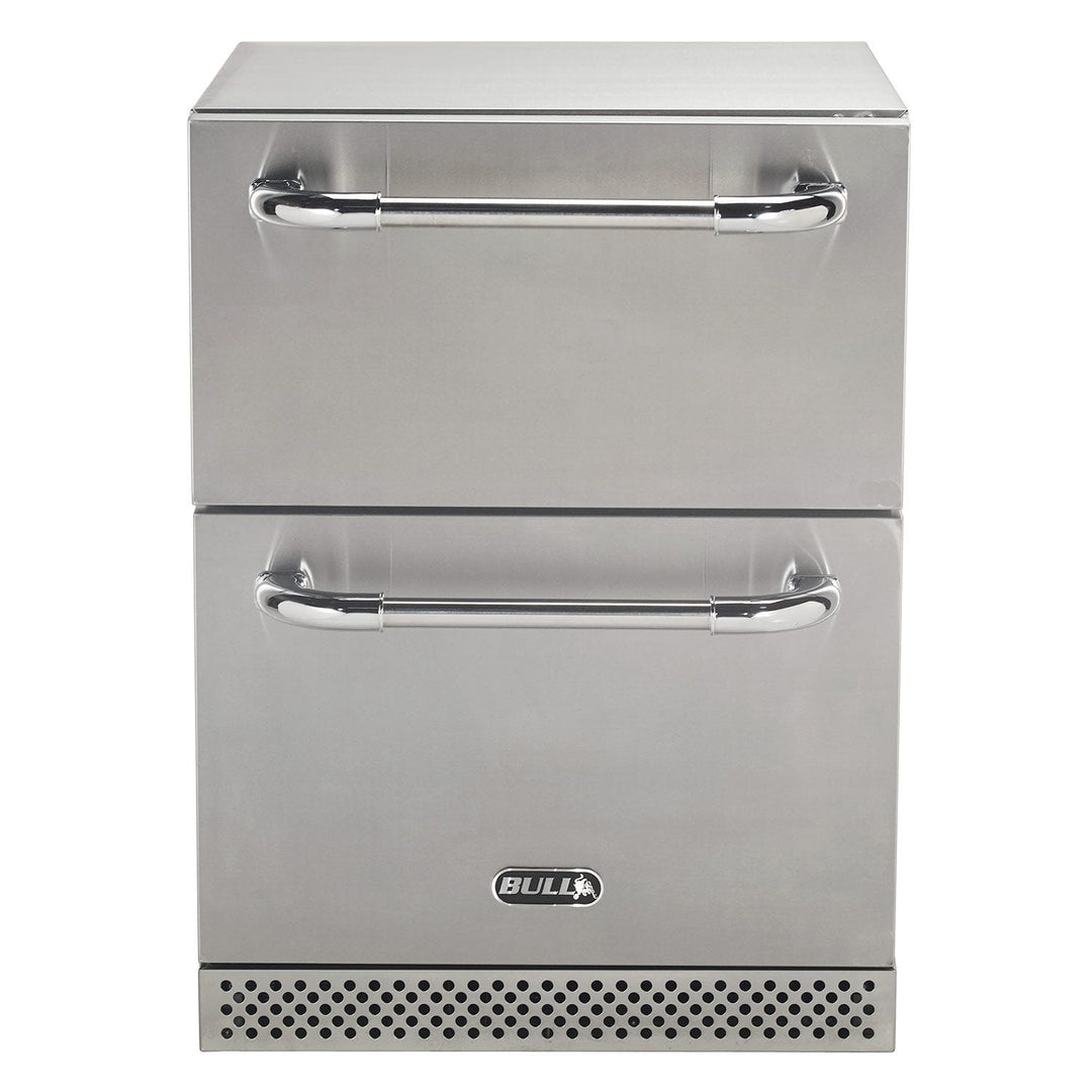 Bull Grills Double Drawer 5.0 cu. ft Refrigerator 17400 outdoor kitchen empire