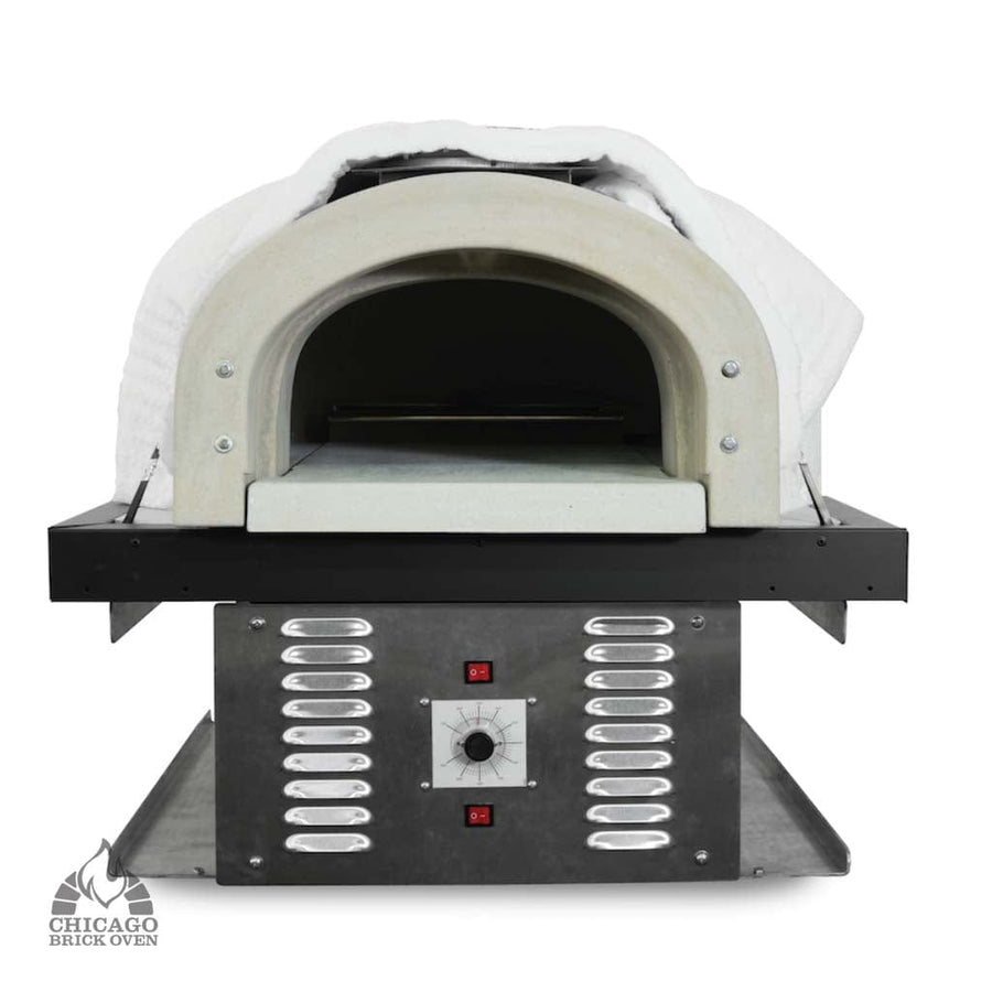 Chicago Brick Oven CBO-750 Built-In Hybrid Residential Outdoor Pizza Oven Kit CBO-O-KIT-750-HYB outdoor kitchen empire