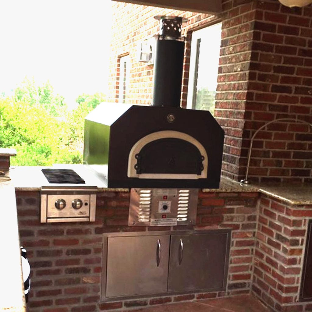 Chicago Brick Oven CBO-750 Hybrid Countertop No Skirt Pizza Oven CBO-O-CT-750-HYB outdoor kitchen empire