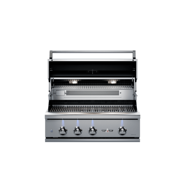 Delta Heat 32-Inch Built-In Gas Grill with Rotisserie and Sear Zone DHBQ32RS-D outdoor kitchen empire