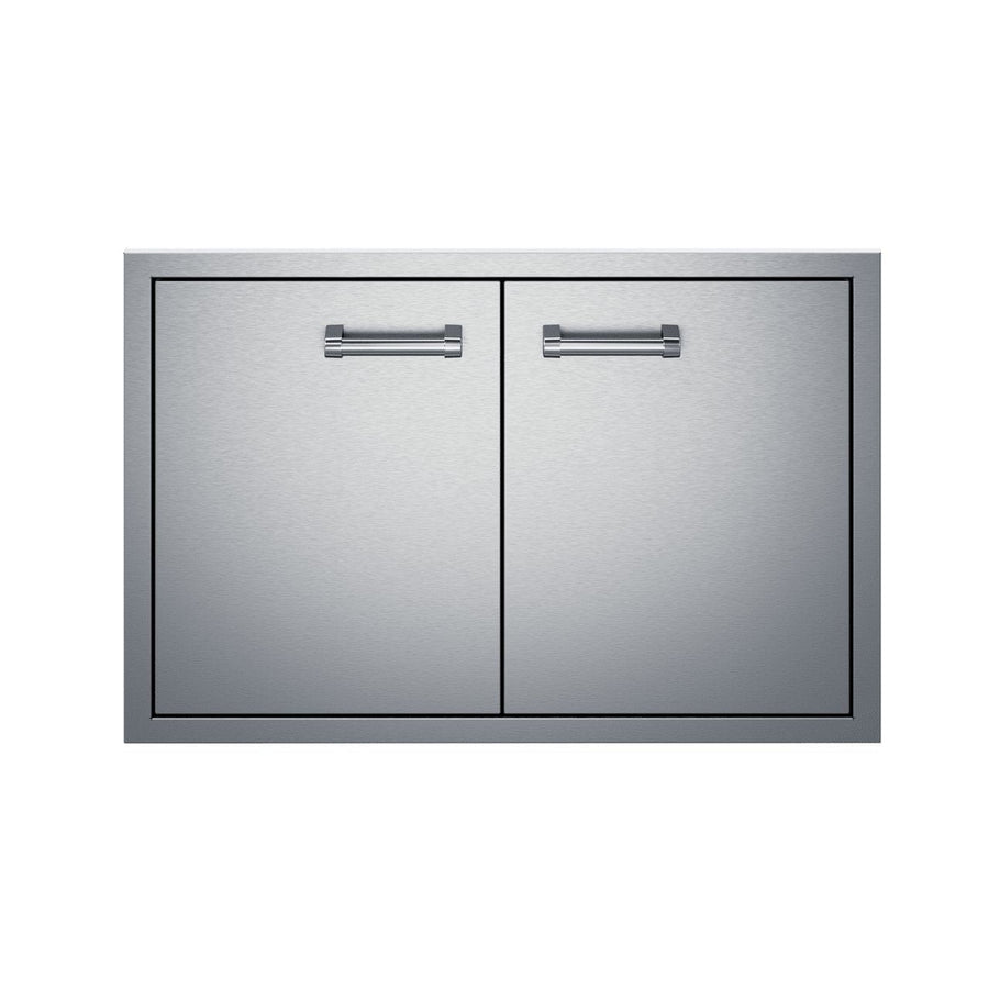 Delta Heat 32-Inch Stainless Steel Double Access Doors - DHAD32-C Flame Authority