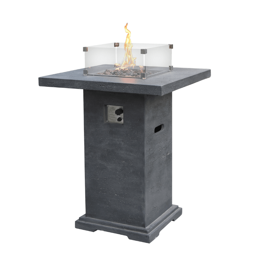 Elementi Montreal Bar Table Fire Pit Table OFG221 outdoor kitchen empire