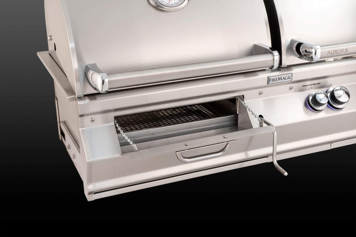 Fire Magic Aurora 24" Portable Gas Grill w/ Flush Mounted Single Side Burner A430s outdoor kitchen empire