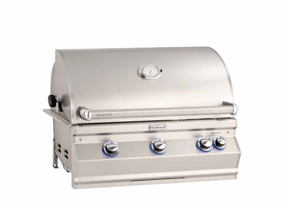 Fire Magic Aurora 30" Built-In Gas Grill with Analog Thermometer A660i outdoor kitchen empire