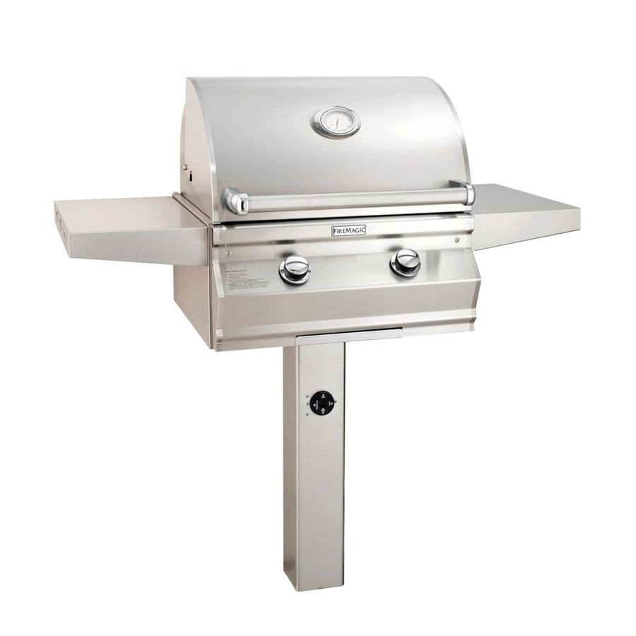 Fire Magic Choice Multi-User 24" CM430s In Ground Post Grill CM430s-RT1N(P)-G6 outdoor kitchen empire