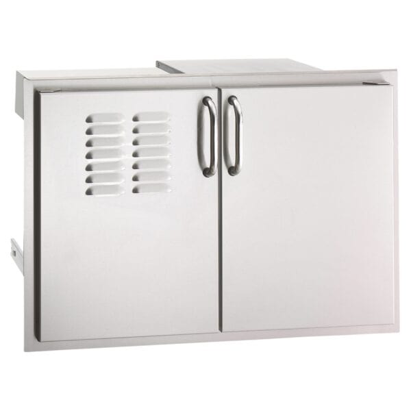 Fire Magic Double Doors w/Trash Tray & Dual Drawers with Louvers for LP Tank 33930S-12T outdoor kitchen empire