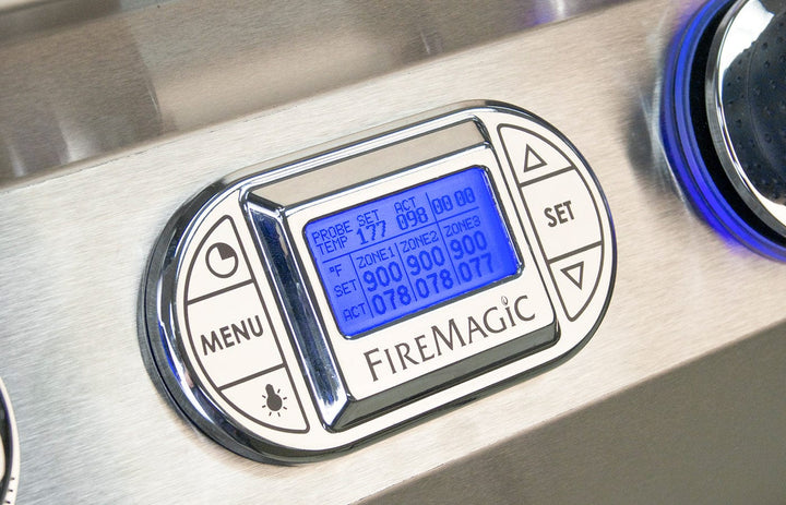 Fire Magic Echelon Diamond 30" Built-In Grill with Digital Thermometer E660i outdoor kitchen empire