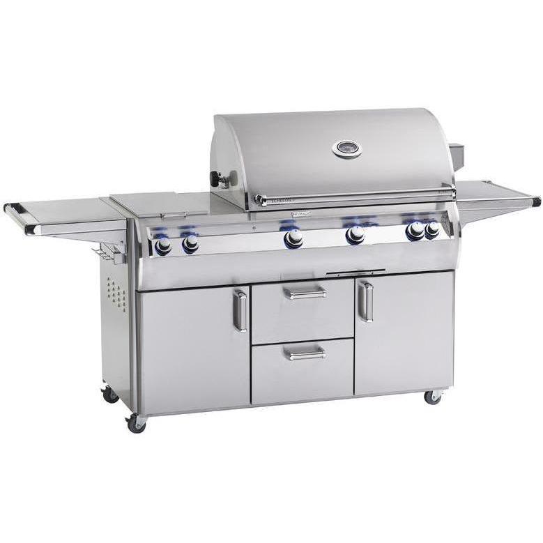 Fire Magic Echelon Diamond 36" Portable Grill with Analog Thermometer & Double Side Burner E790s outdoor kitchen empire