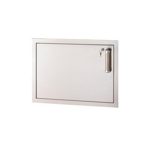 Fire Magic Horizontal Single Access Door* Locking Model 53914KSC-L outdoor kitchen empire