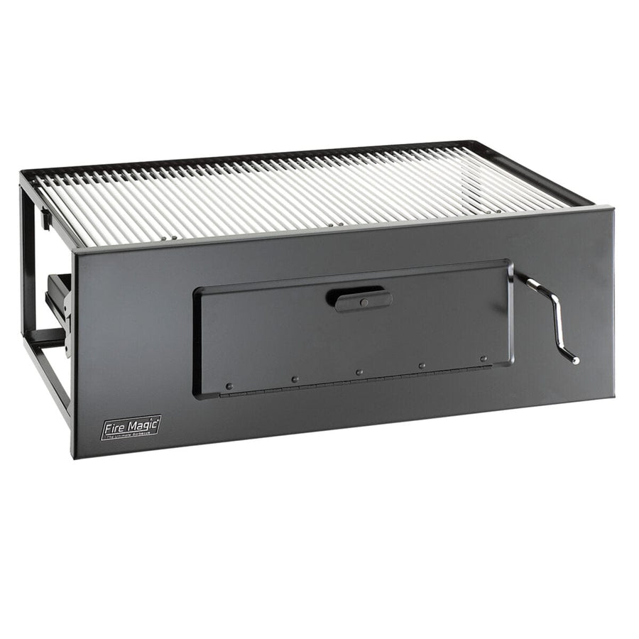 Fire Magic Lift-A-Fire 24" Built-In Charcoal Grills 3339 outdoor kitchen empire