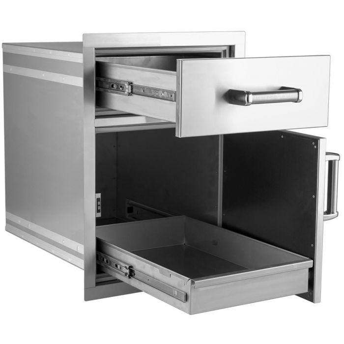 Fire Magic Medium Pantry Door/Drawer Combo 54018S outdoor kitchen empire