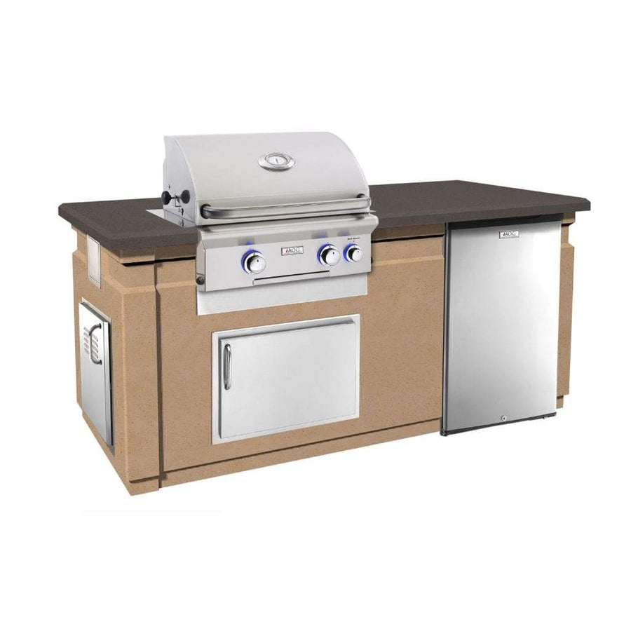 Fire Magic Pre-Fab Grill Island System ID430-CBR-75SM outdoor kitchen empire