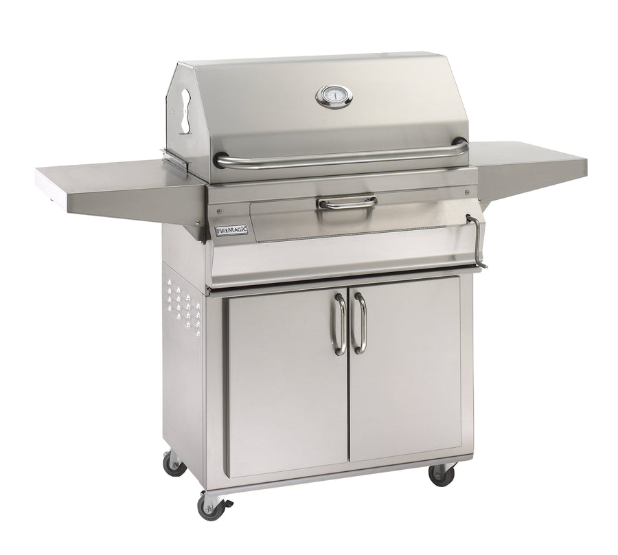 Fire Magic Stainless Steel 24" Portable Charcoal Grill 22-SC01C-61 outdoor kitchen empire